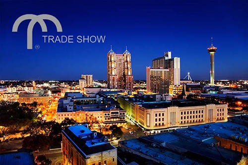 San Antonio city skyline at night