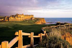 The Ritz Carlton Hotel in Half Moon Bay, CA